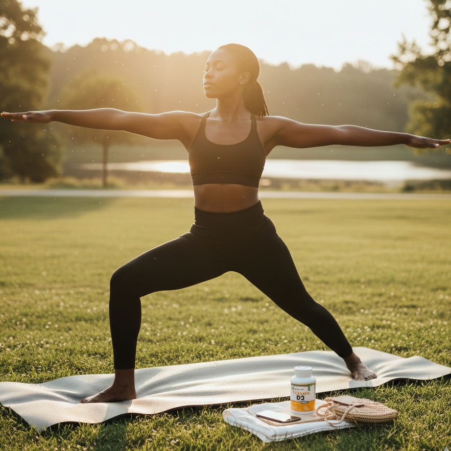 Hayat Vitamins Vegan Natural Vitamin D 2400IU, Certified Halal - 60 Tablets