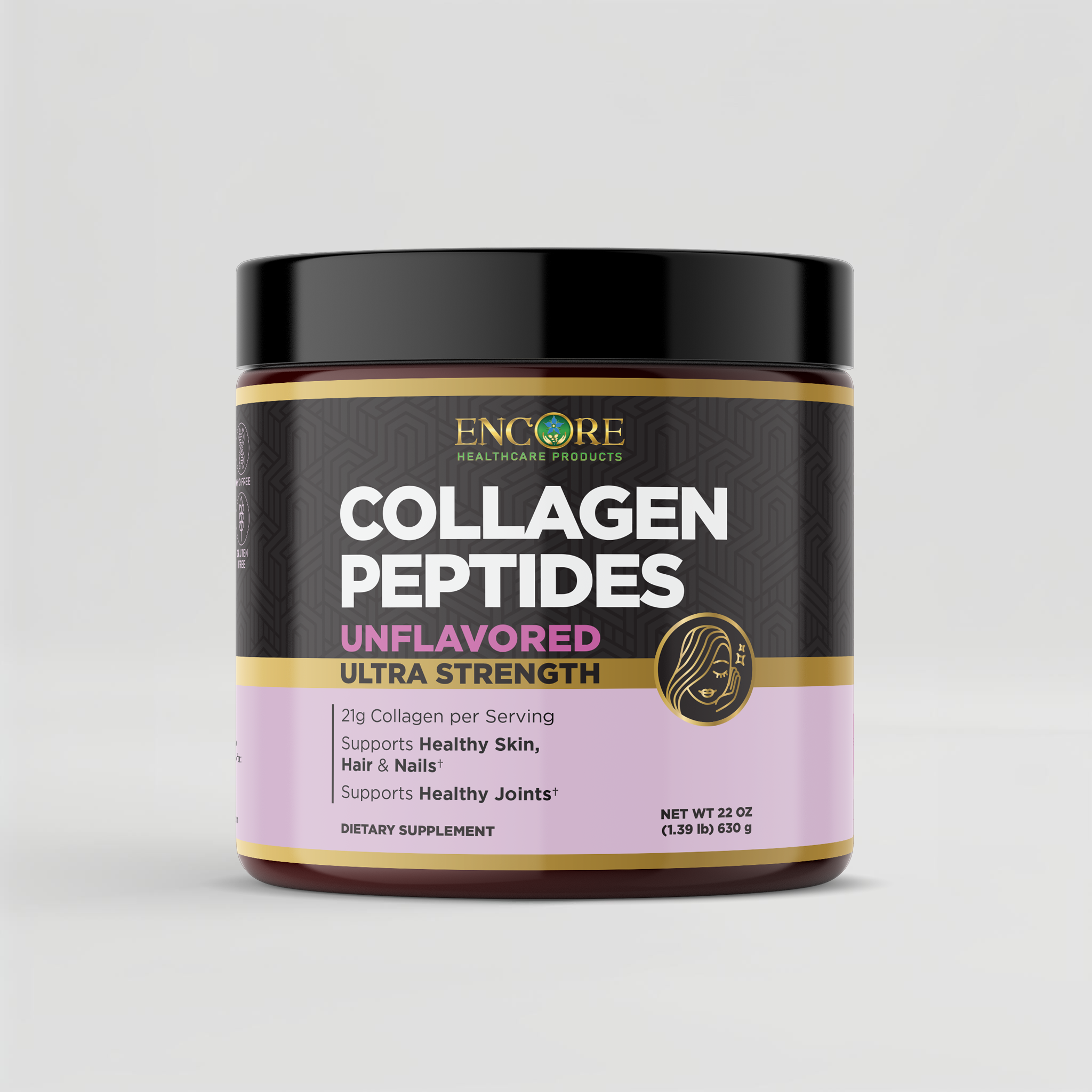 Encore Healthcare Products Collagen Peptides, Unflavored - 22 Oz