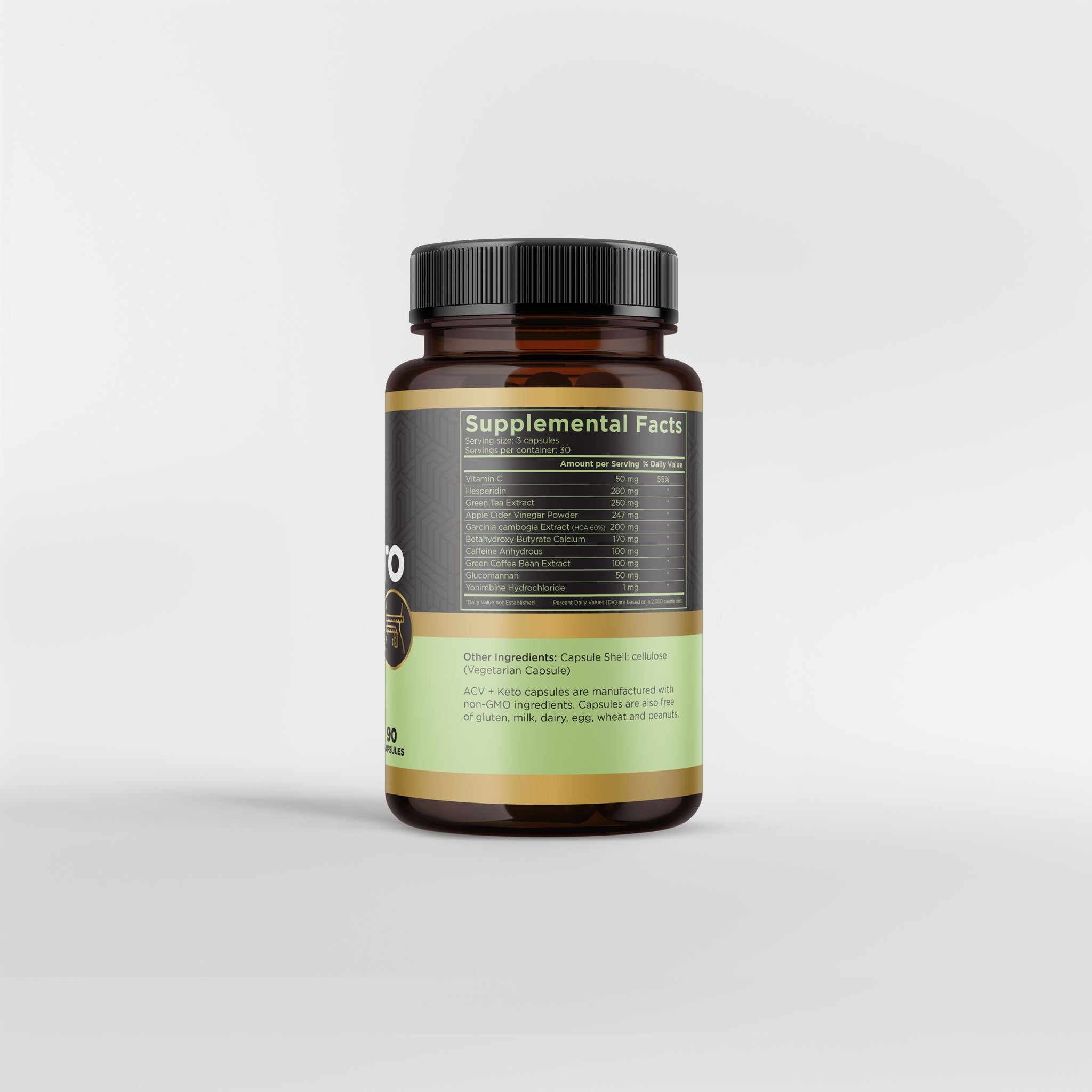 Encore Healthcare Products ACV + Keto with Garcinia Cambogia - 90 Capsules