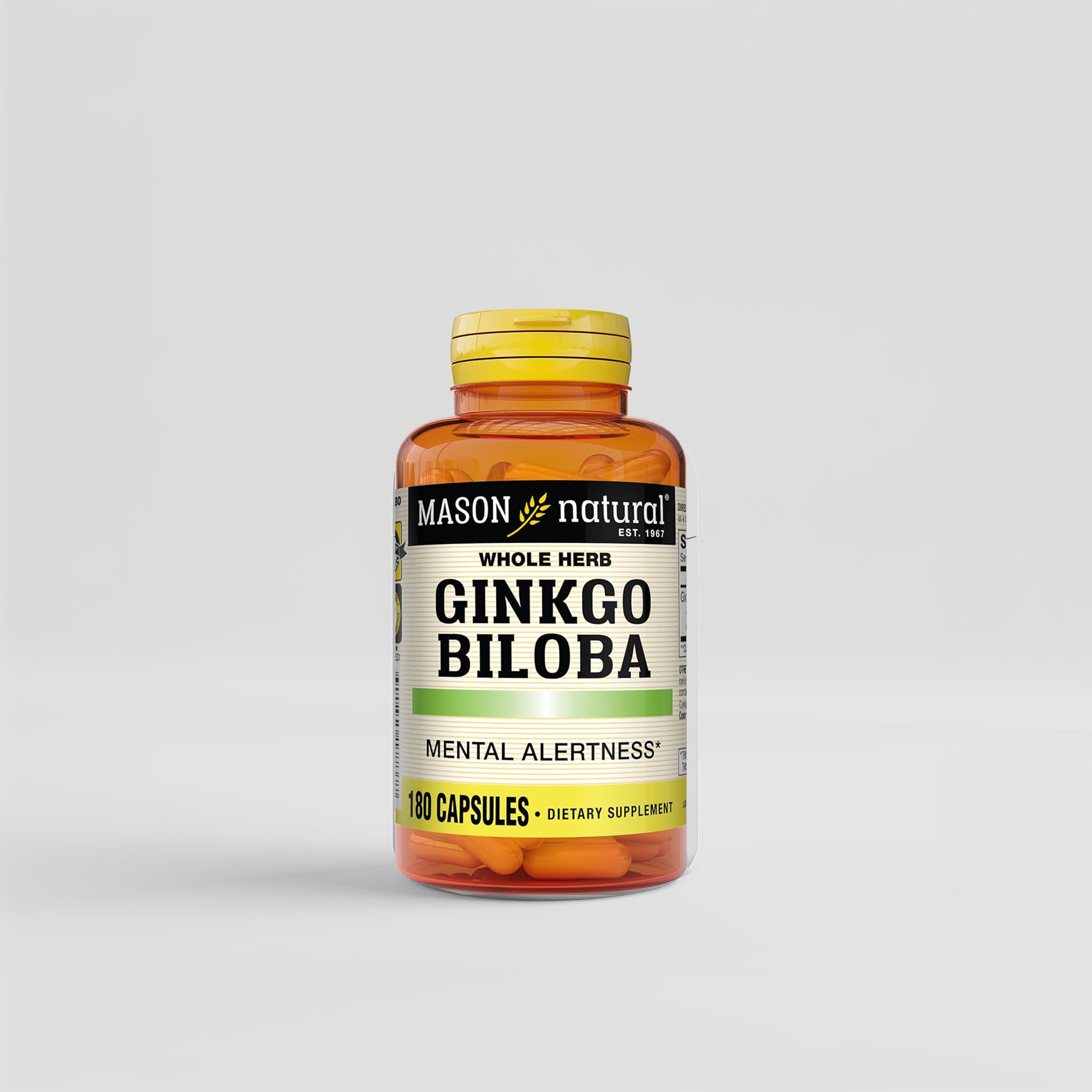 Mason Vitamins Ginkgo Biloba - 180 Capsules